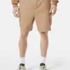 Scotch & Soda Cotton-linen relaxed fit cargo short