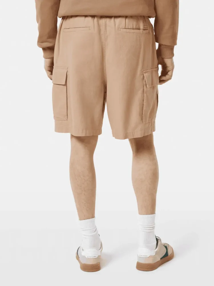 Scotch & Soda Cotton-linen relaxed fit cargo short - Image 3