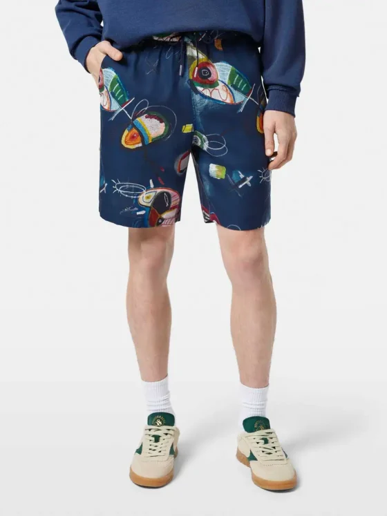 Scotch & Soda 180008  Printed tencel  bermuda short,