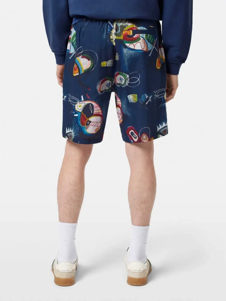 Scotch & Soda 180008  Printed tencel  bermuda short, - Image 2