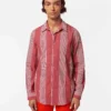 Scotch & Soda Crinkled-stripe regular fit shirt