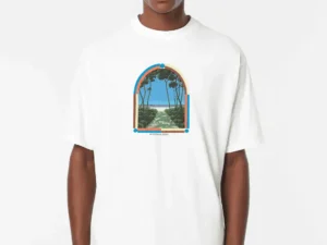 Scotch & Soda Loose fit front chest artwork T-shirt