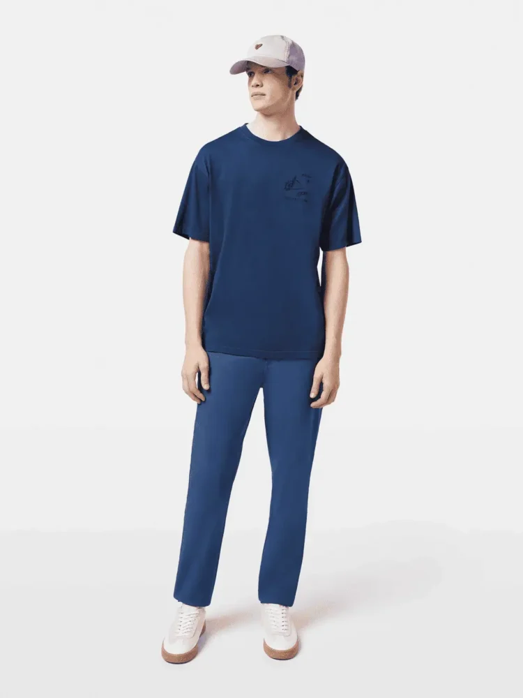 Scotch & Soda Regular fit front and back artwork T-shirt - Image 3
