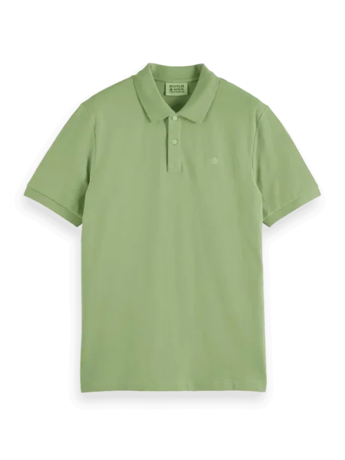 Scotch & Soda 180097 Cotton pique regular fit polo - Image 4