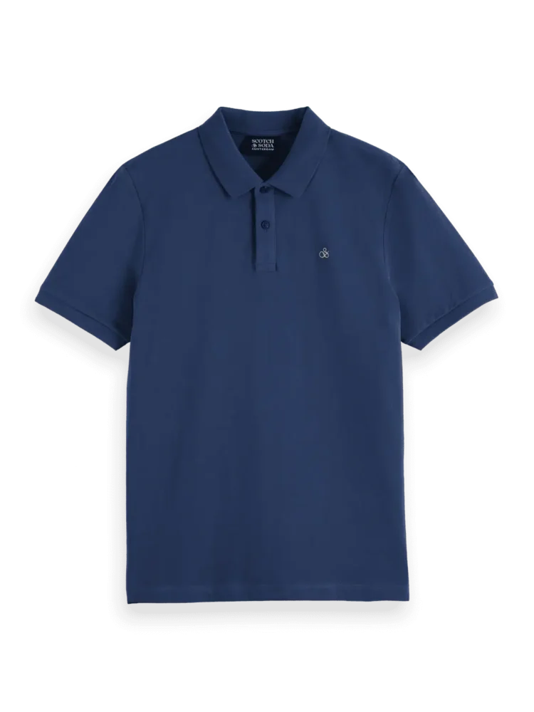 Scotch & Soda 180097 Cotton pique regular fit polo - Image 3