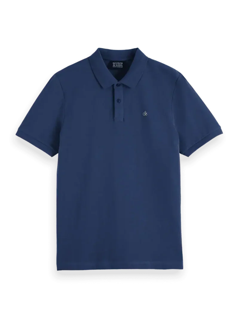 Scotch & Soda 180097 Cotton pique regular fit polo - Image 3