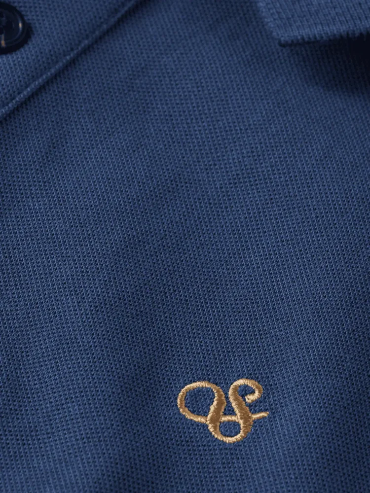 Scotch & Soda 180097 Cotton pique regular fit polo - Image 4
