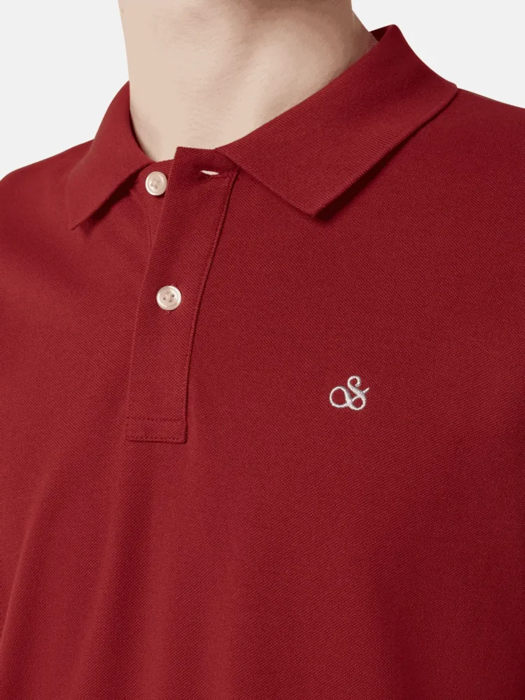 Scotch & Soda 180097 Cotton pique regular fit polo - Image 5