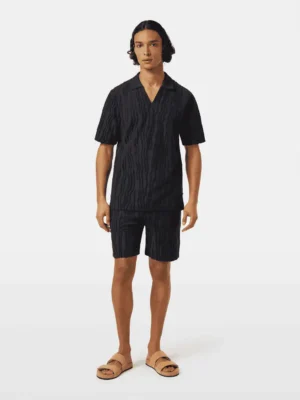 Alternative view of Scotch & Soda 180100 Jacquard cotton terry relaxed polo