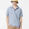 Scotch & Soda Towelling relaxed-fit polo