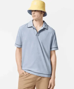 Scotch & Soda 180102 Towelling relaxed-fit polo