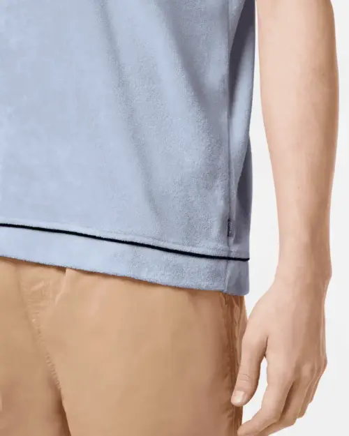 Alternative view of Scotch & Soda 180102 Towelling relaxed-fit polo
