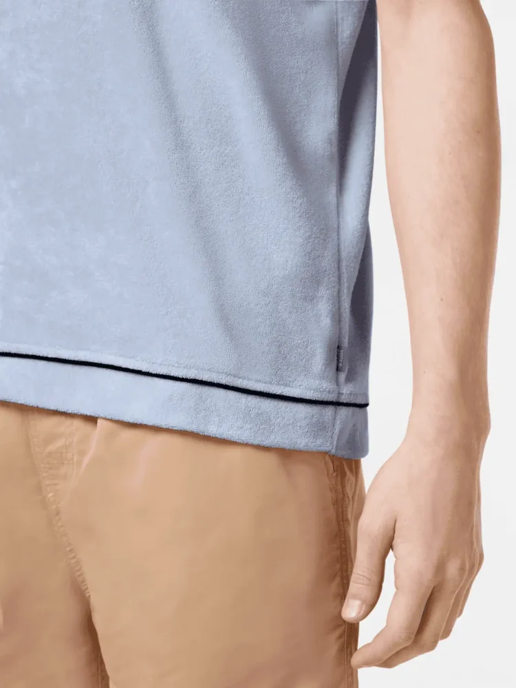 Scotch & Soda Towelling relaxed-fit polo - Image 2