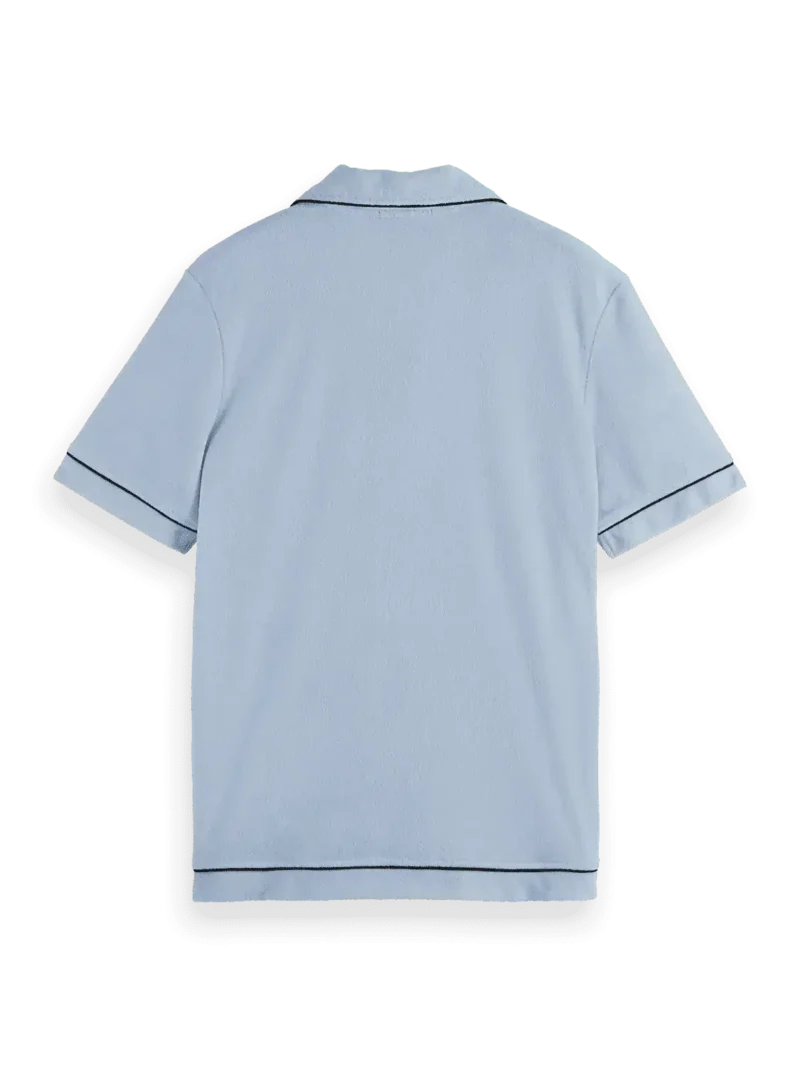 Scotch & Soda 180102 Towelling relaxed-fit polo - Image 4