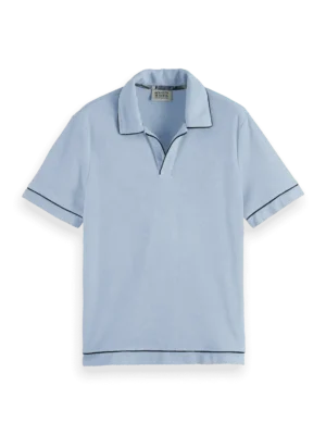 Scotch & Soda 180102 Towelling relaxed-fit polo image4