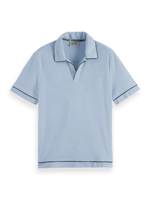 Scotch & Soda 180102 Towelling relaxed-fit polo image4