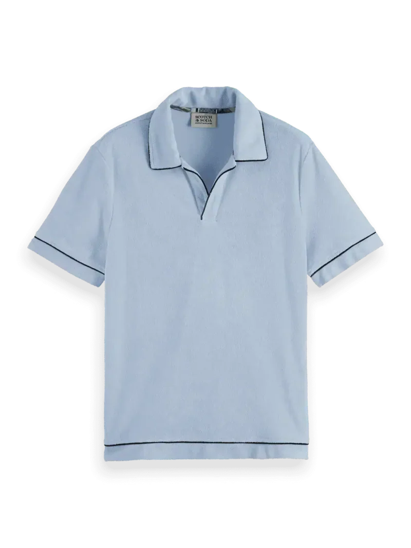 Scotch & Soda 180102 Towelling relaxed-fit polo - Image 6