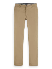 Scotch & Soda 179177 Mott stretch chino Sand