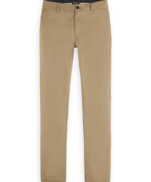Scotch & Soda 179177 Mott stretch chino Sand