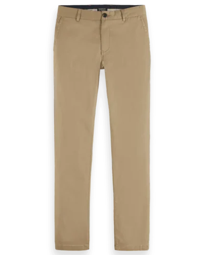 Scotch & Soda 179177 Mott stretch chino Sand