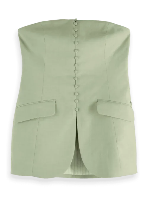 Scotch & Soda U9A00587T, Tailored strapless bodice image3