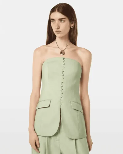 Scotch & Soda U9A00587T, Tailored strapless bodice