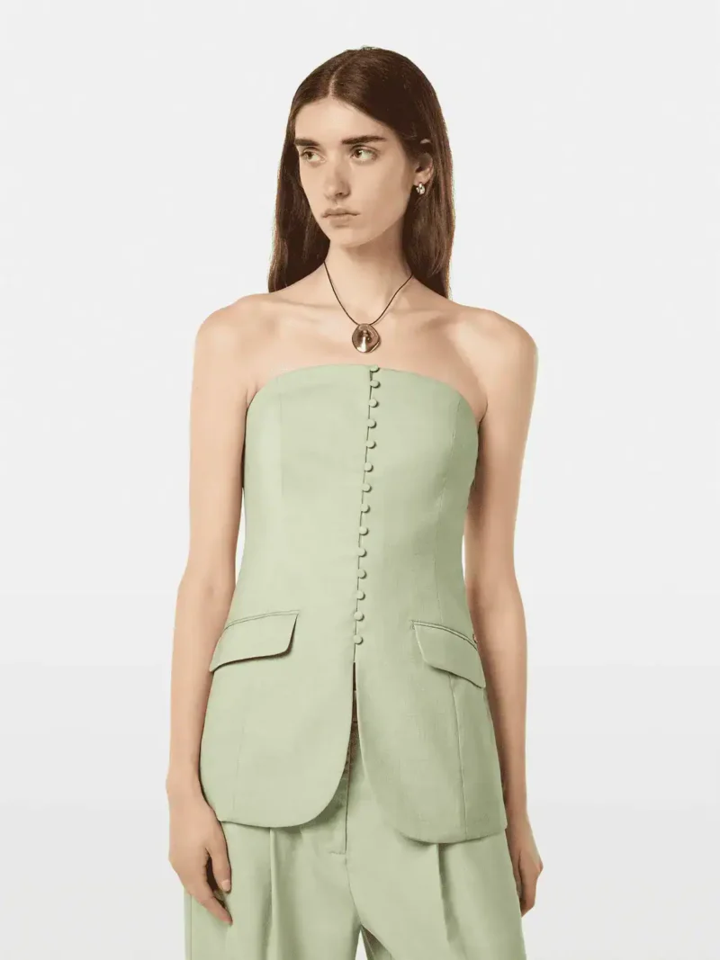 Scotch & Soda U9A00587T, Tailored strapless bodice