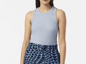 Scotch & Soda  Rib tank, Shirting blue