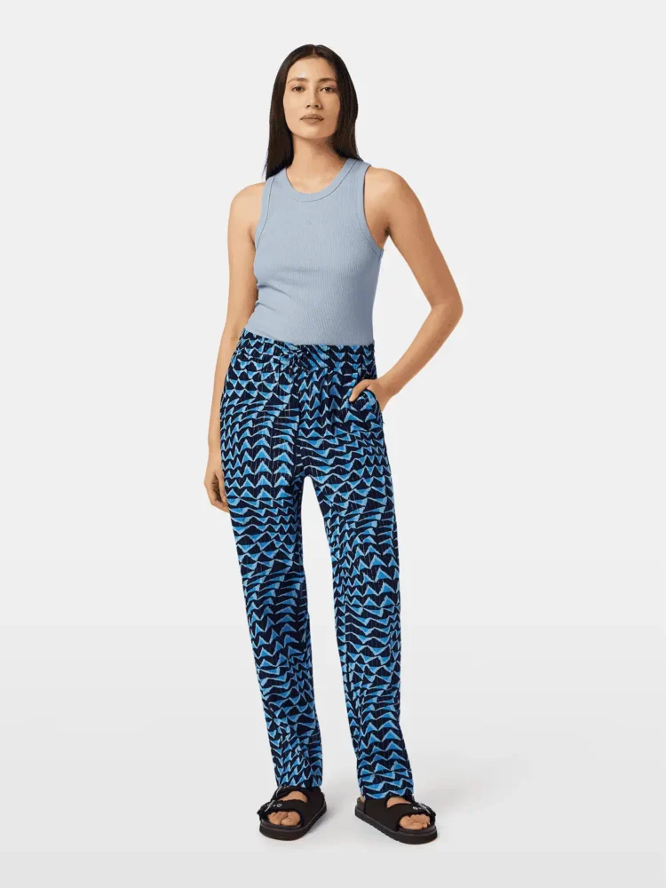 Scotch & Soda  Rib tank, Shirting blue - Image 2