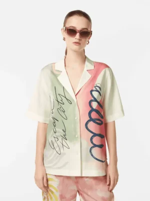 Scotch & Soda U9A00705T, Placed print short sleeve shirt