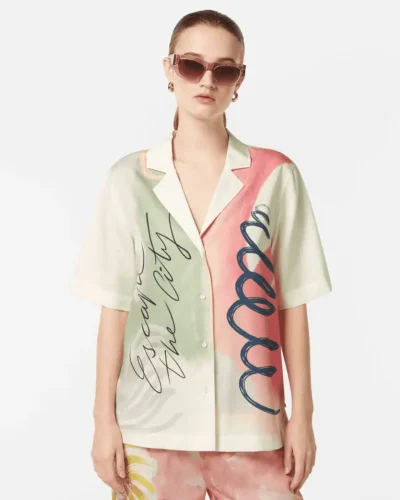 Scotch & Soda U9A00705T, Placed print short sleeve shirt