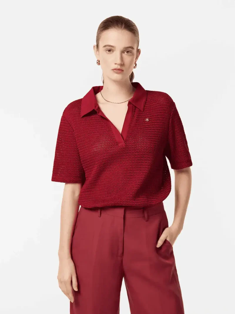Scotch & Soda U9A00706T Crochet polo