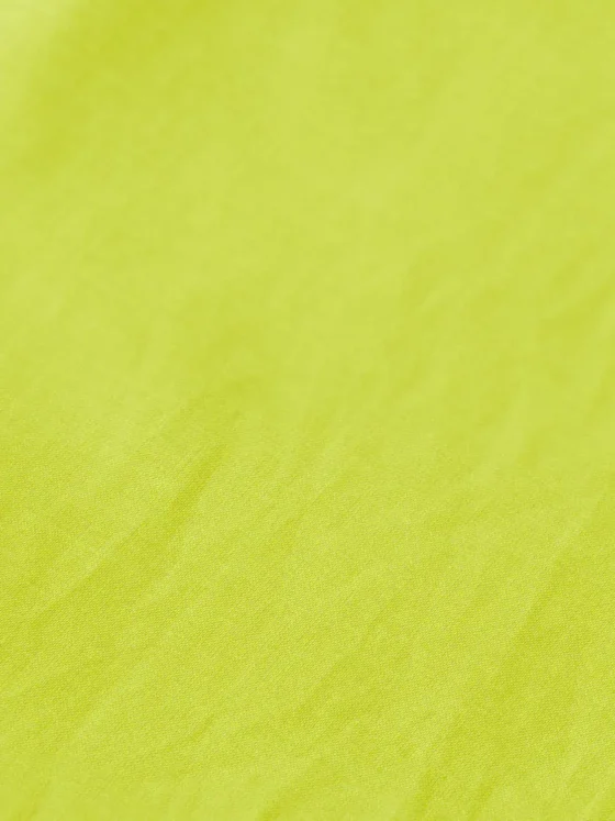 Scotch & Soda Oversized light weight cotton shirt Citrus yellow - Image 3