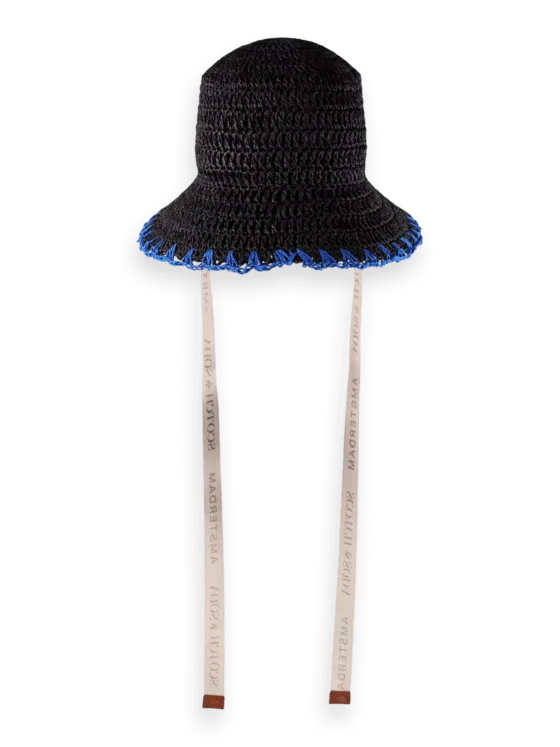 Scotch & Soda Straw bucket hat - Image 2