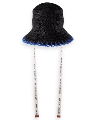 Scotch & Soda UF500709M, Straw bucket hat