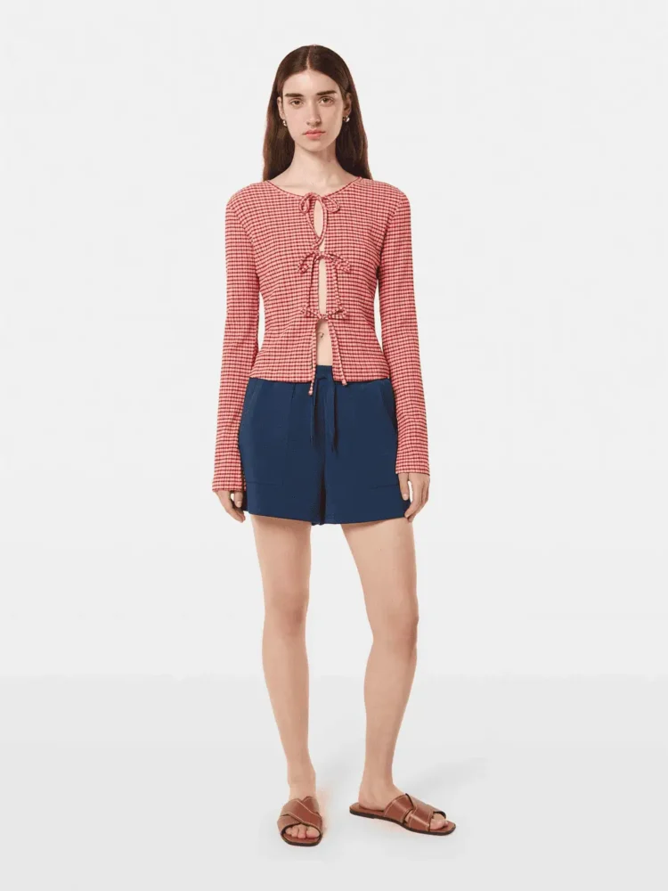 Scotch & Soda Tencel Shorts  Midnight blue - Image 2
