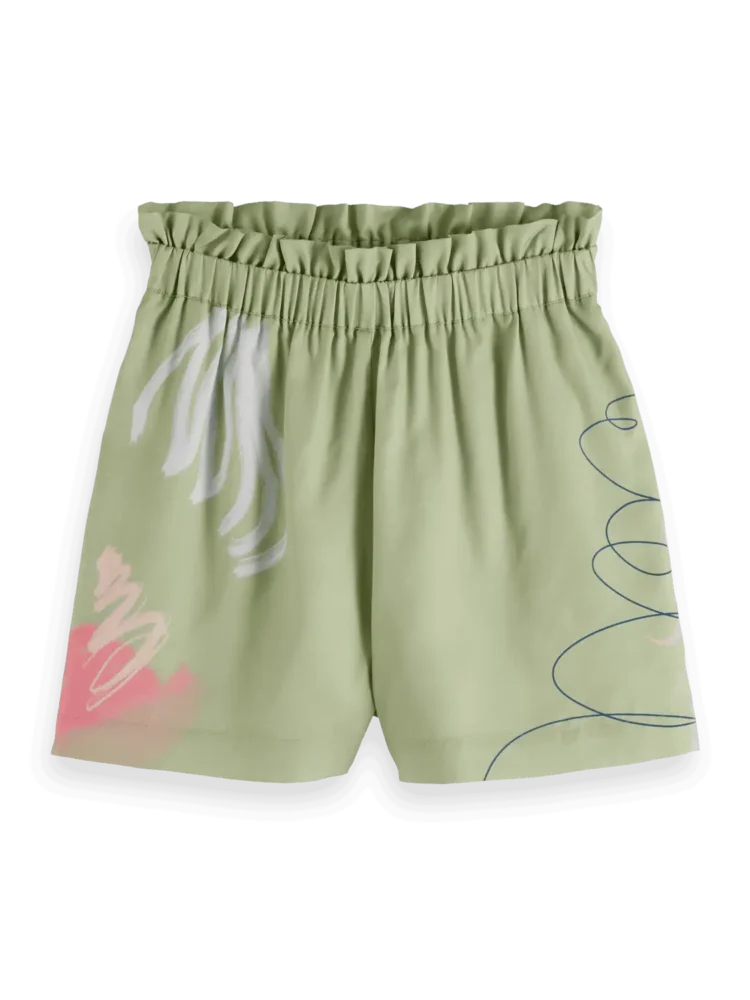Scotch & Soda High rise Placed print shorts - Image 6