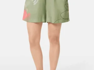 Scotch & Soda High rise Placed print shorts