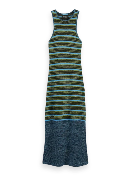 Scotch & Soda UFU00608T, Sequin stripe knitted dress - Image 4