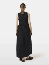 Alternative view of Scotch & Soda UFU00610T, Tank jersey midi dress, Black