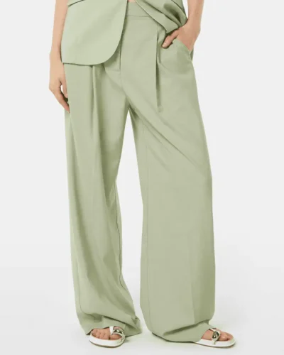 Scotch & Soda ULH00593F, Rose high-rise wide-leg pants