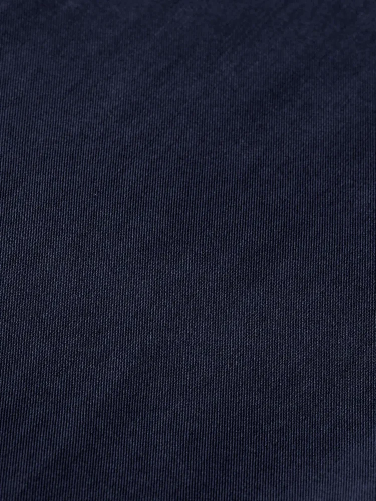 Scotch & Soda Gia - Mid rise wide leg elasticated trousers Midnight blue - Image 4