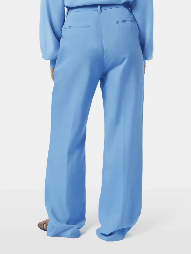 Scotch & Soda High rise tailored wide-leg pants , Aqua blue - Image 3