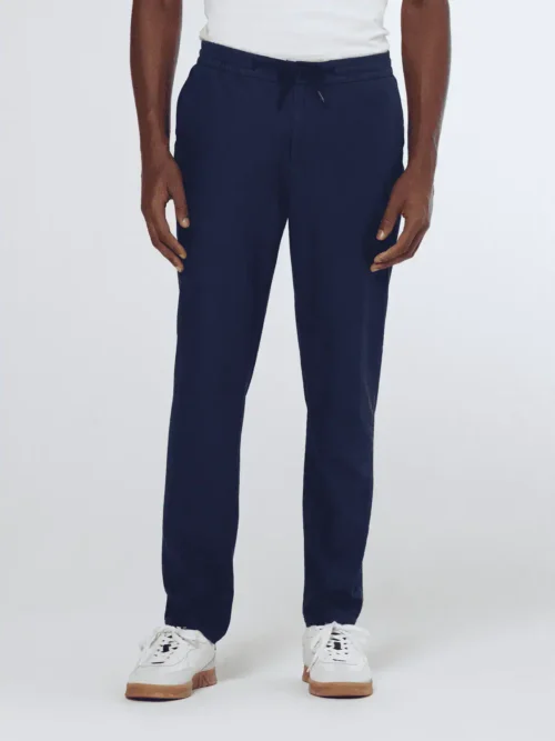 179180 Scotch & Soda Warren- Cotton / Linen Twill Jogger, Navy
