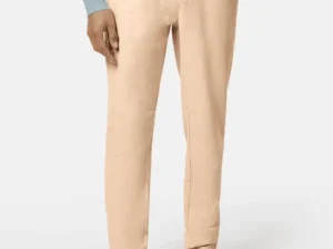 Scotch & Soda 179979 Warren - Cotton / Linen twill jogger, Soft Camel
