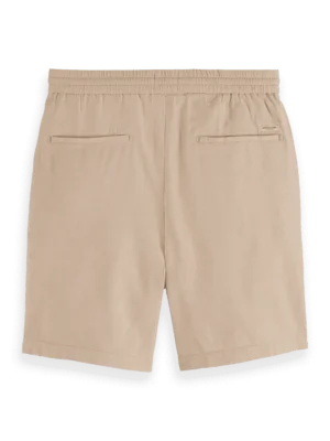Scotch & Soda 179999 Fave Cotton/Linen Bermuda,Soft Camel image3