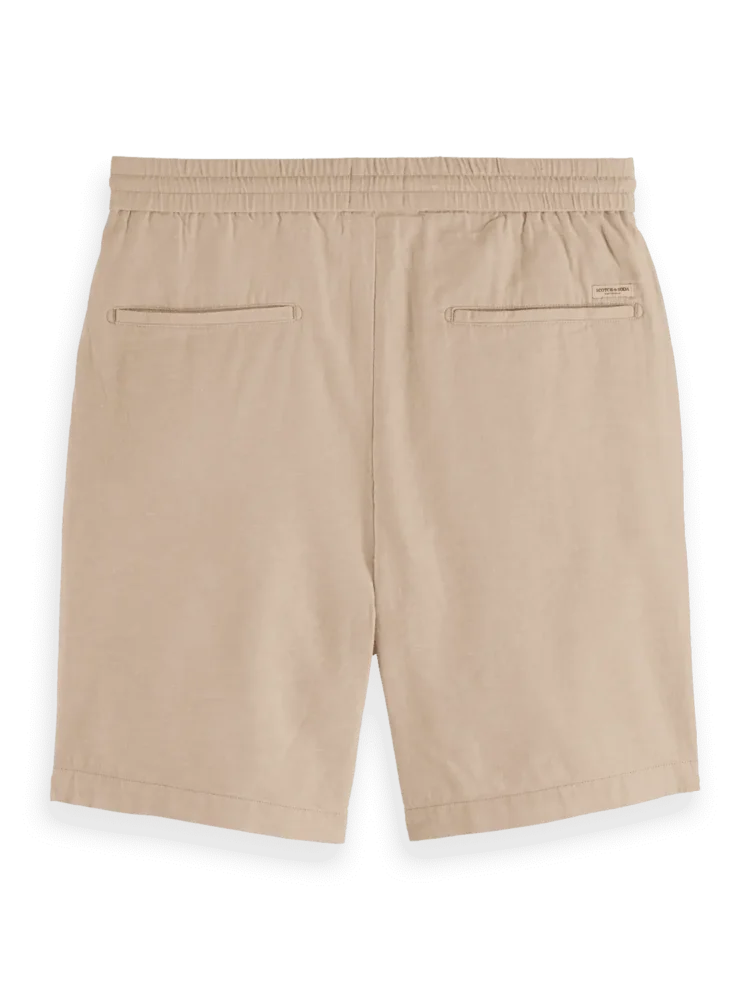 Scotch & Soda 179999 Fave Cotton/Linen Bermuda,Soft Camel - Image 5