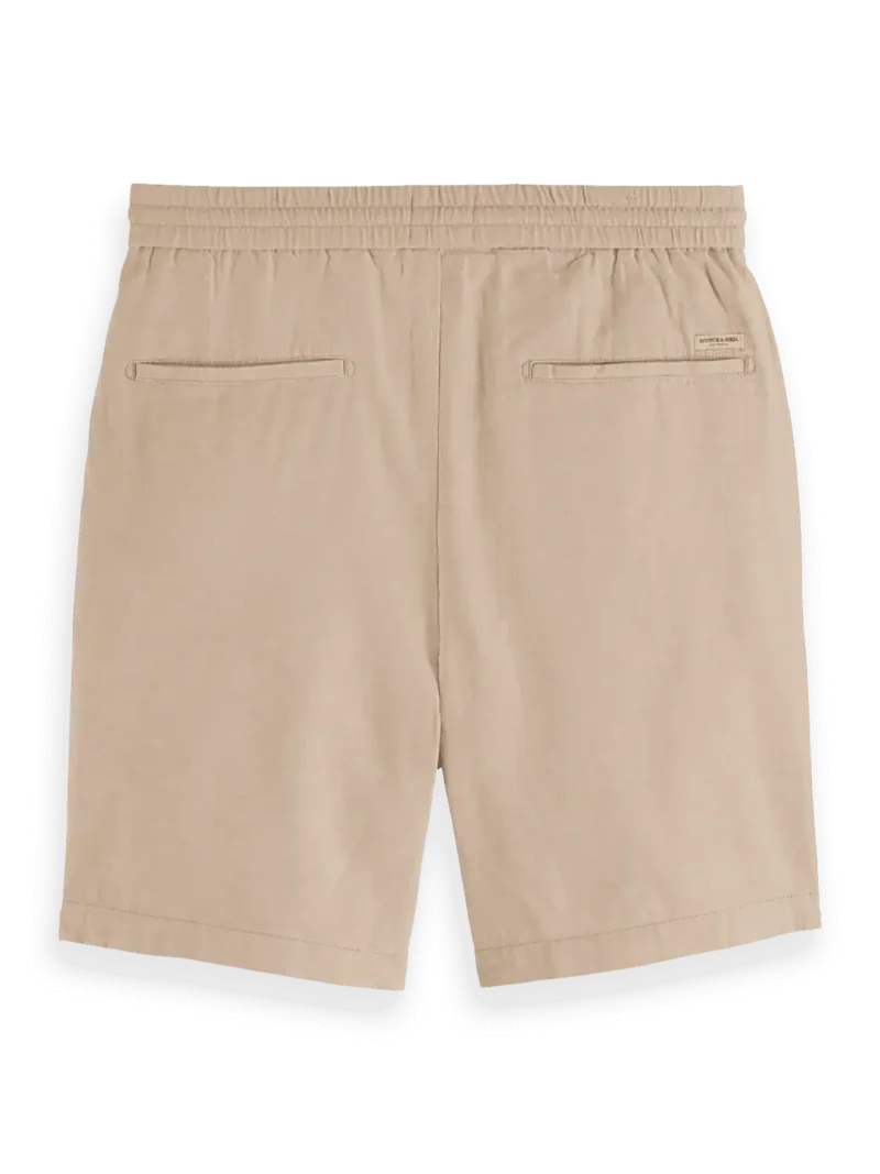 Scotch & Soda 179999 Fave Cotton/Linen Bermuda,Soft Camel - Image 5