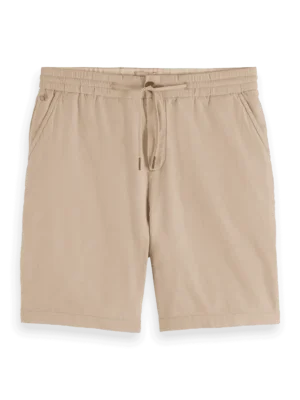 Scotch & Soda 179999 Fave Cotton/Linen Bermuda,Soft Camel image2