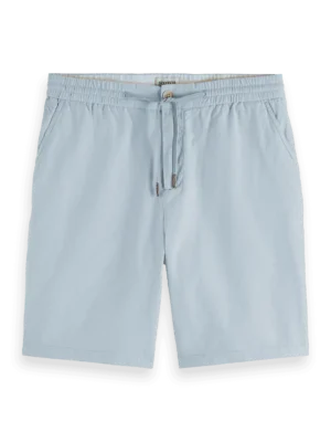 179999 Scotch & Soda Fave Cotton/Linen Bermuda,shirting Blue image3